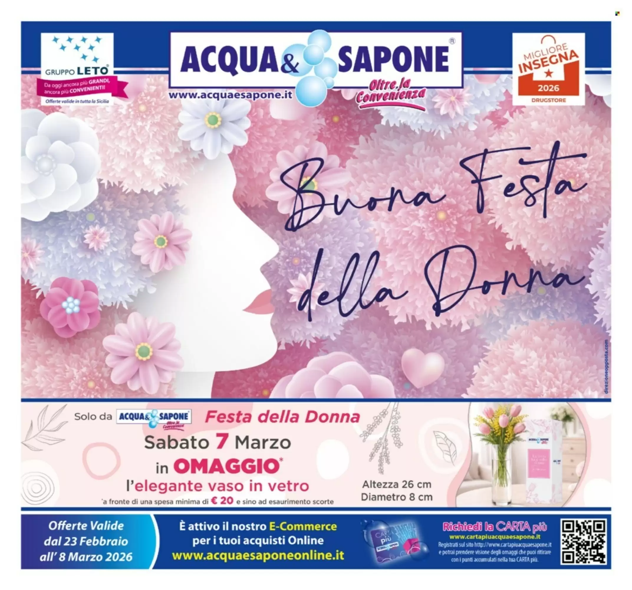 Volantino Acqua & Sapone 23/02/2026 – 08/03/2026