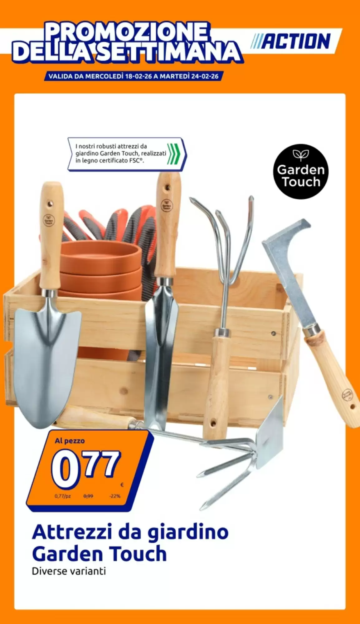 Volantino Action 18/02/2026 – 24/02/2026