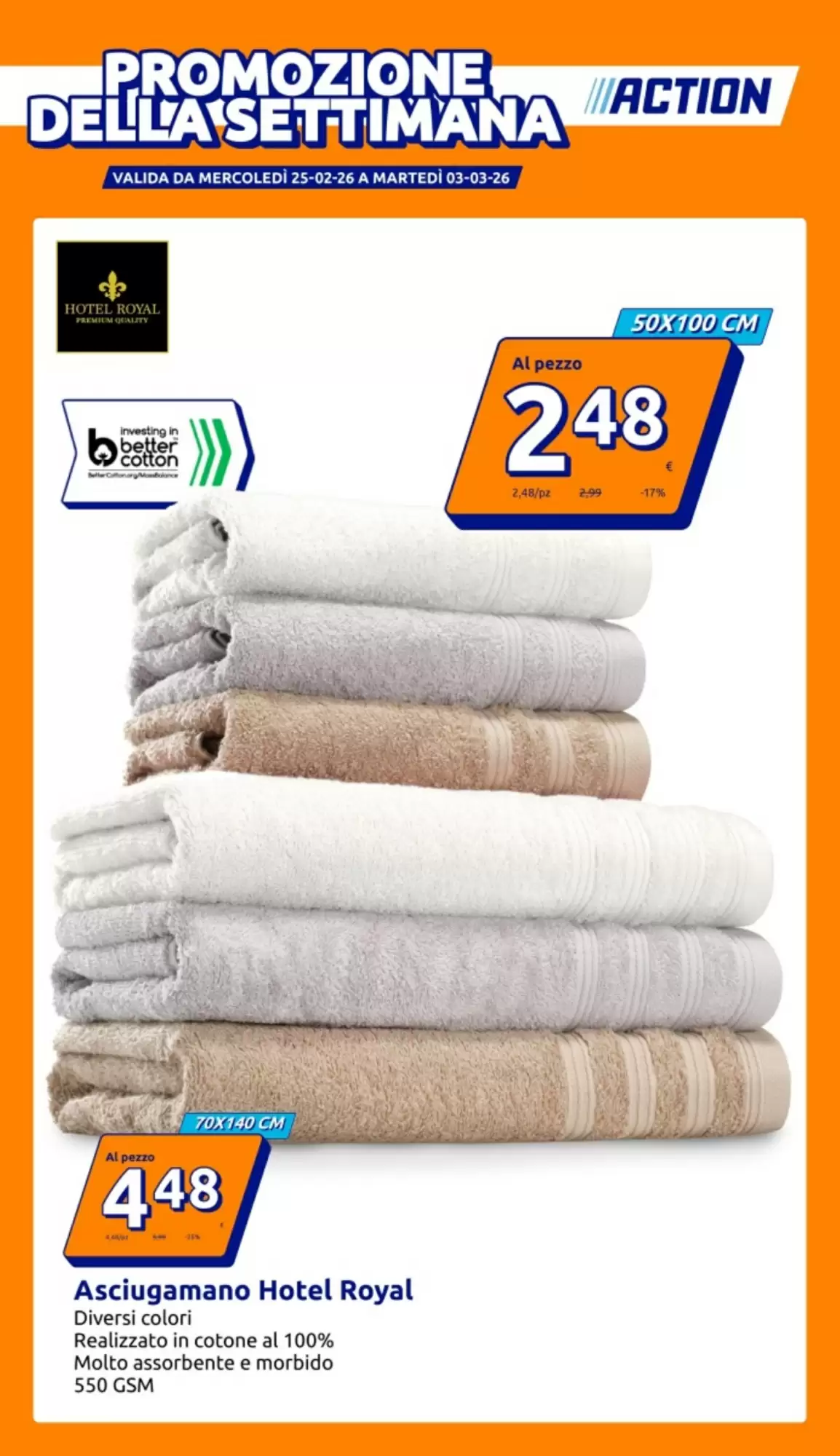 Volantino Action 25/02/2026 – 03/03/2026