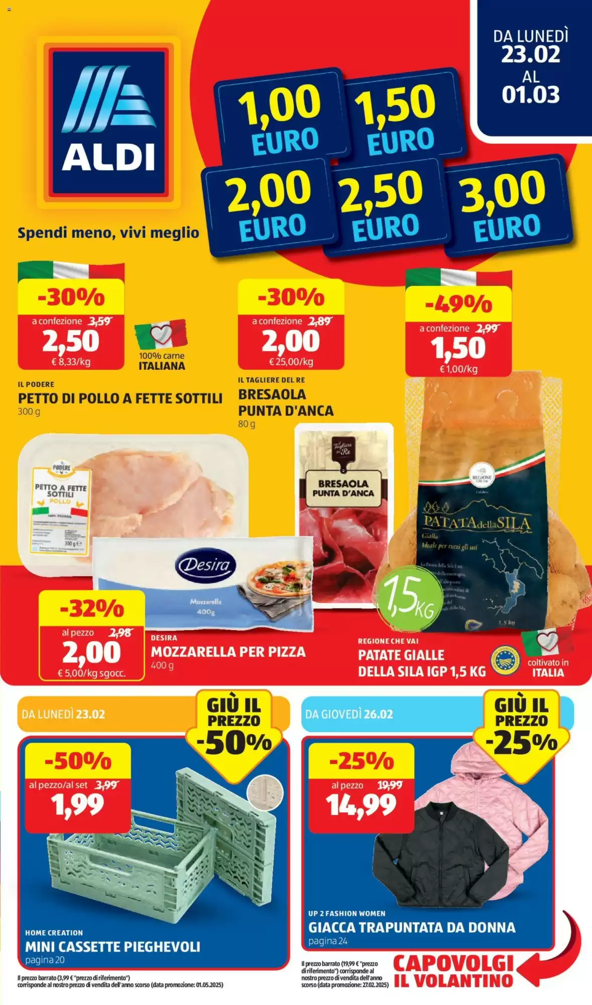 Volantino ALDI 23/02/2026 – 01/03/2026