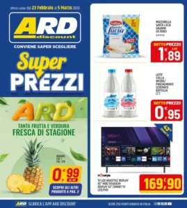 Volantino Ard Discount 23/02/2026 – 05/03/2026