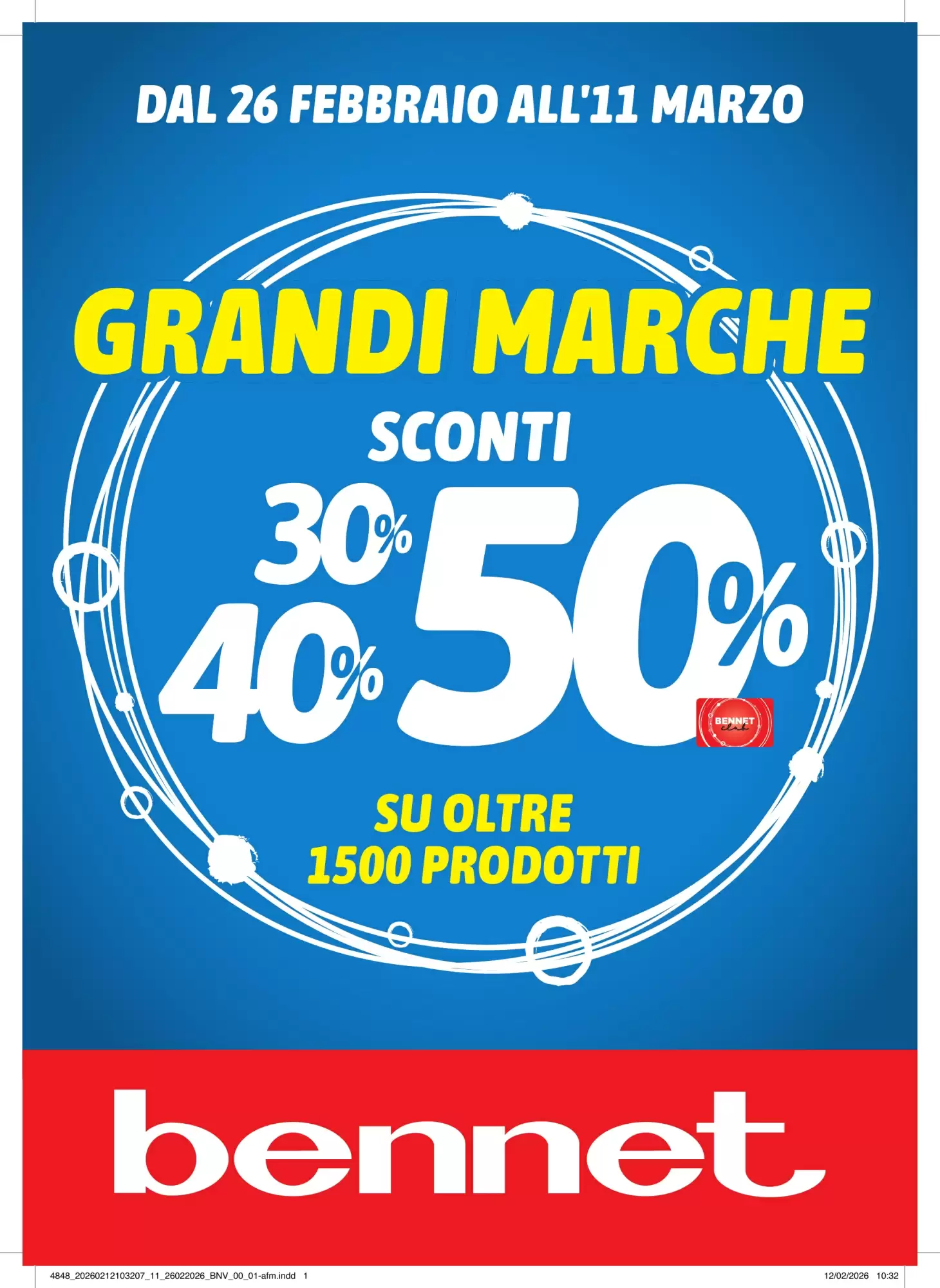 Volantino Bennet 26/02/2026 – 11/03/2026