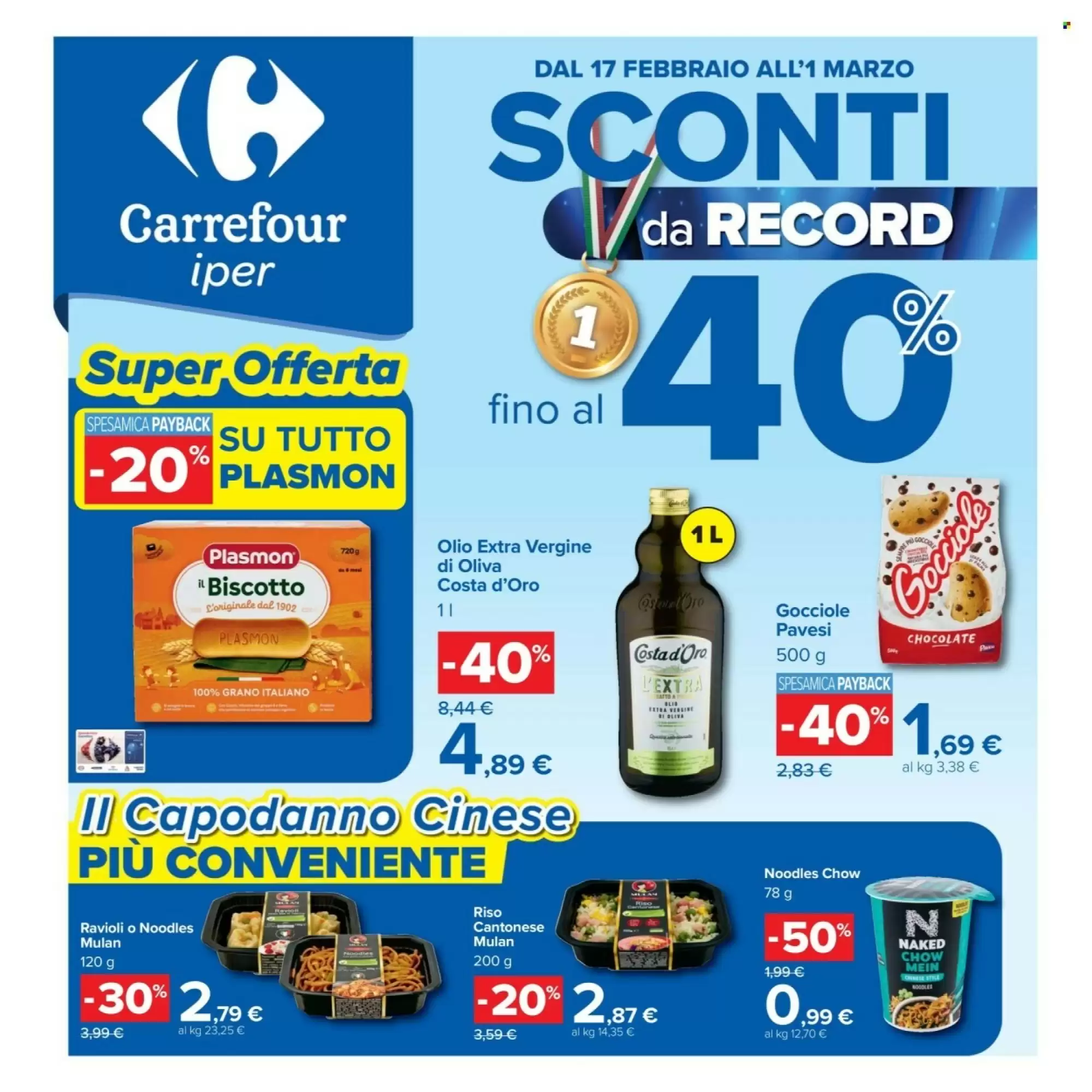 Volantino Carrefour 17/02/2026 – 01/03/2026