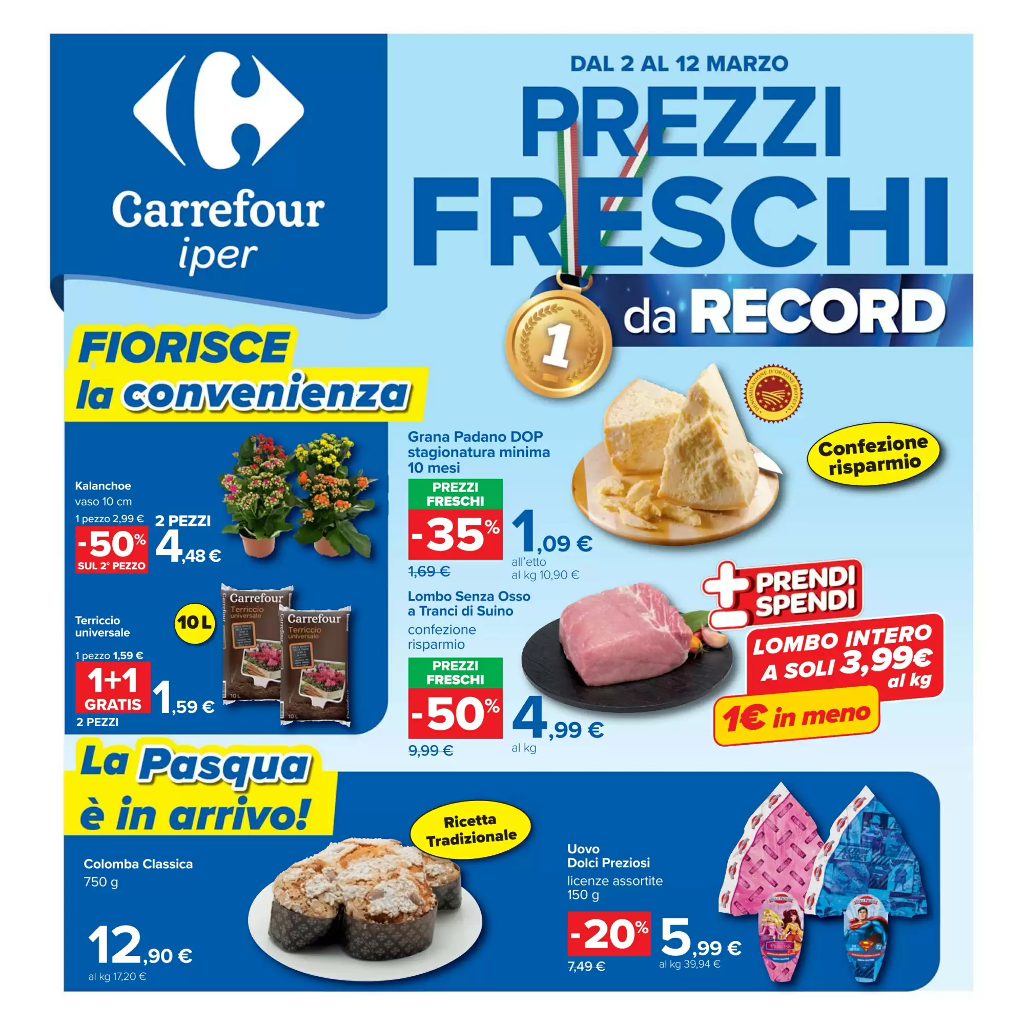 Volantino Carrefour 02/03/2026 – 12/03/2026