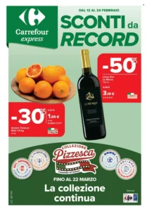 Volantino Carrefour Express 12/02/2026 – 24/02/2026