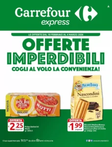 Volantino Carrefour Express 19/02/2026 – 04/03/2026
