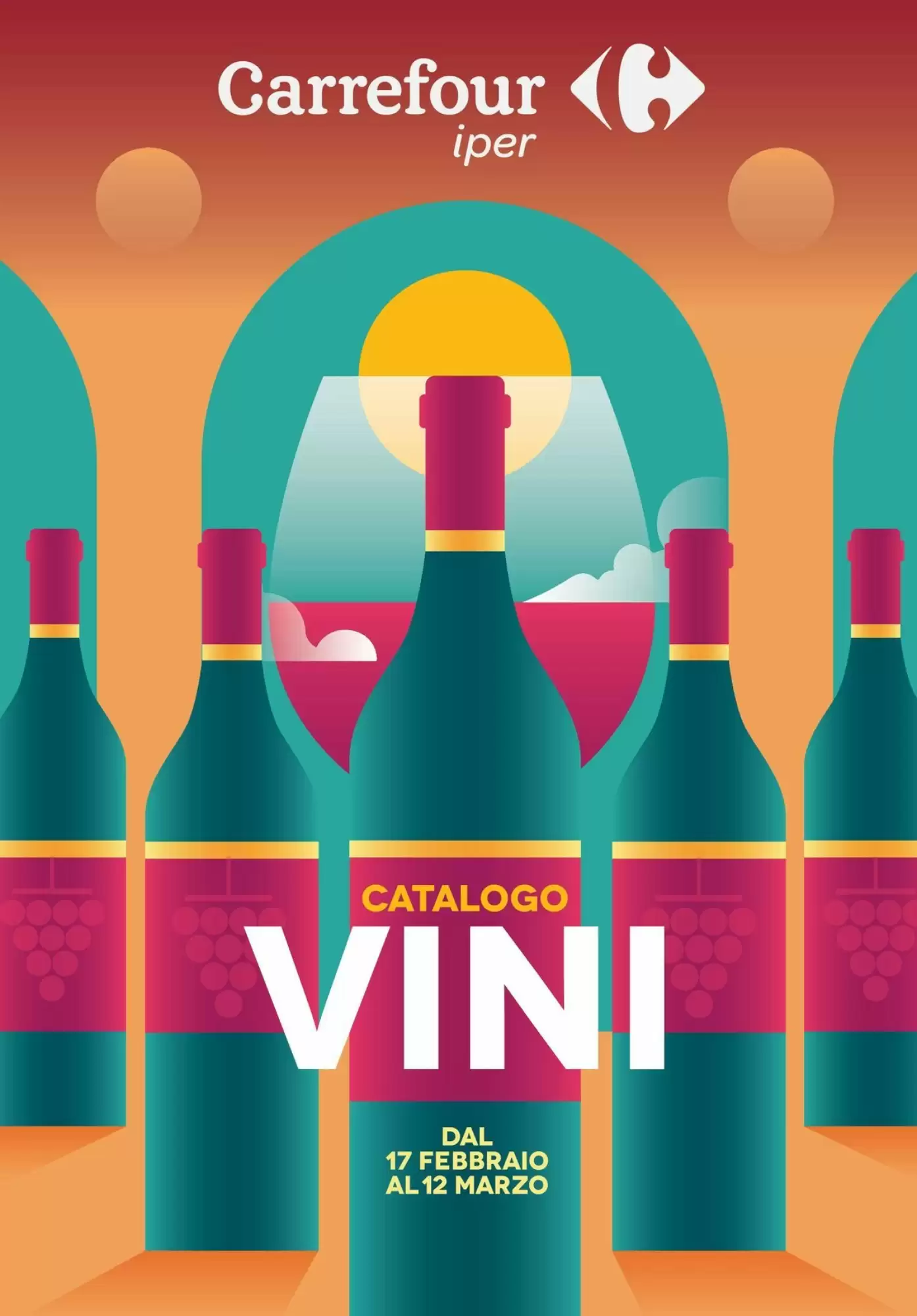 Volantino Carrefour Iper 17/02/2026 – 12/03/2026