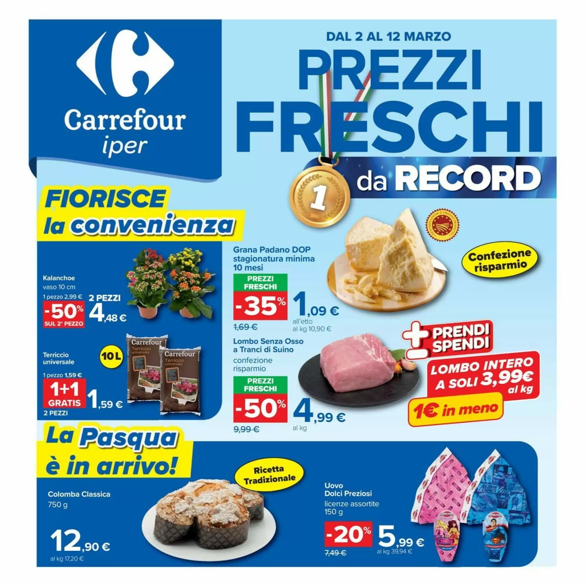 Volantino Carrefour Iper 02/03/2026 – 12/03/2026