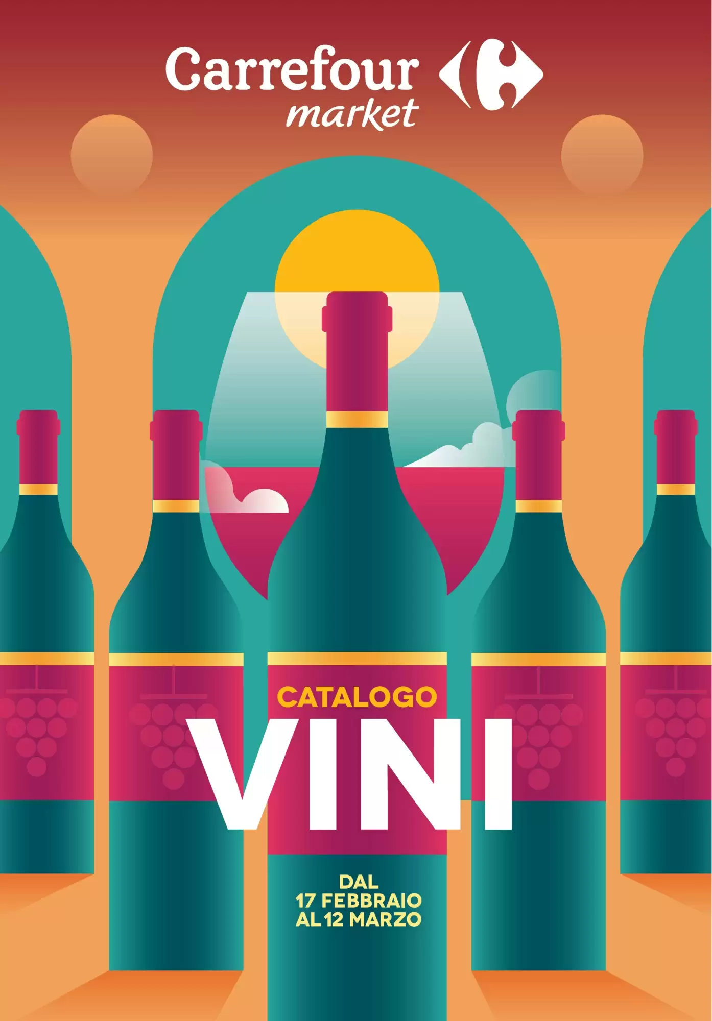 Volantino Carrefour Market 17/02/2026 – 12/03/2026