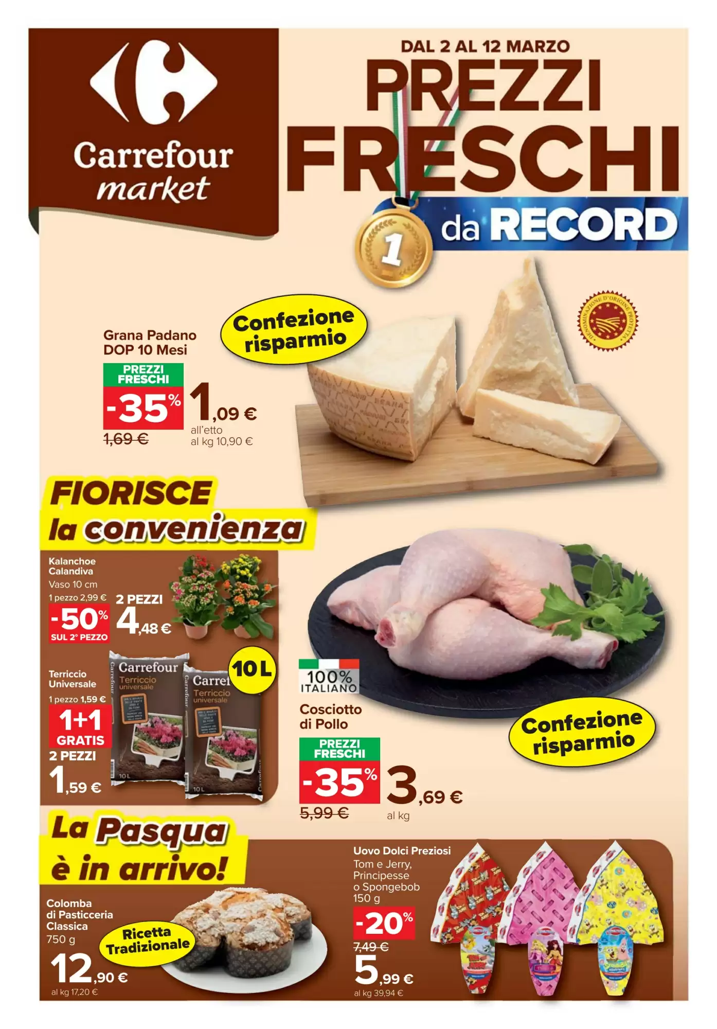 Volantino Carrefour Market 02/03/2026 – 12/03/2026