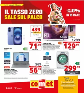 Volantino Comet 19/02/2026 – 04/03/2026