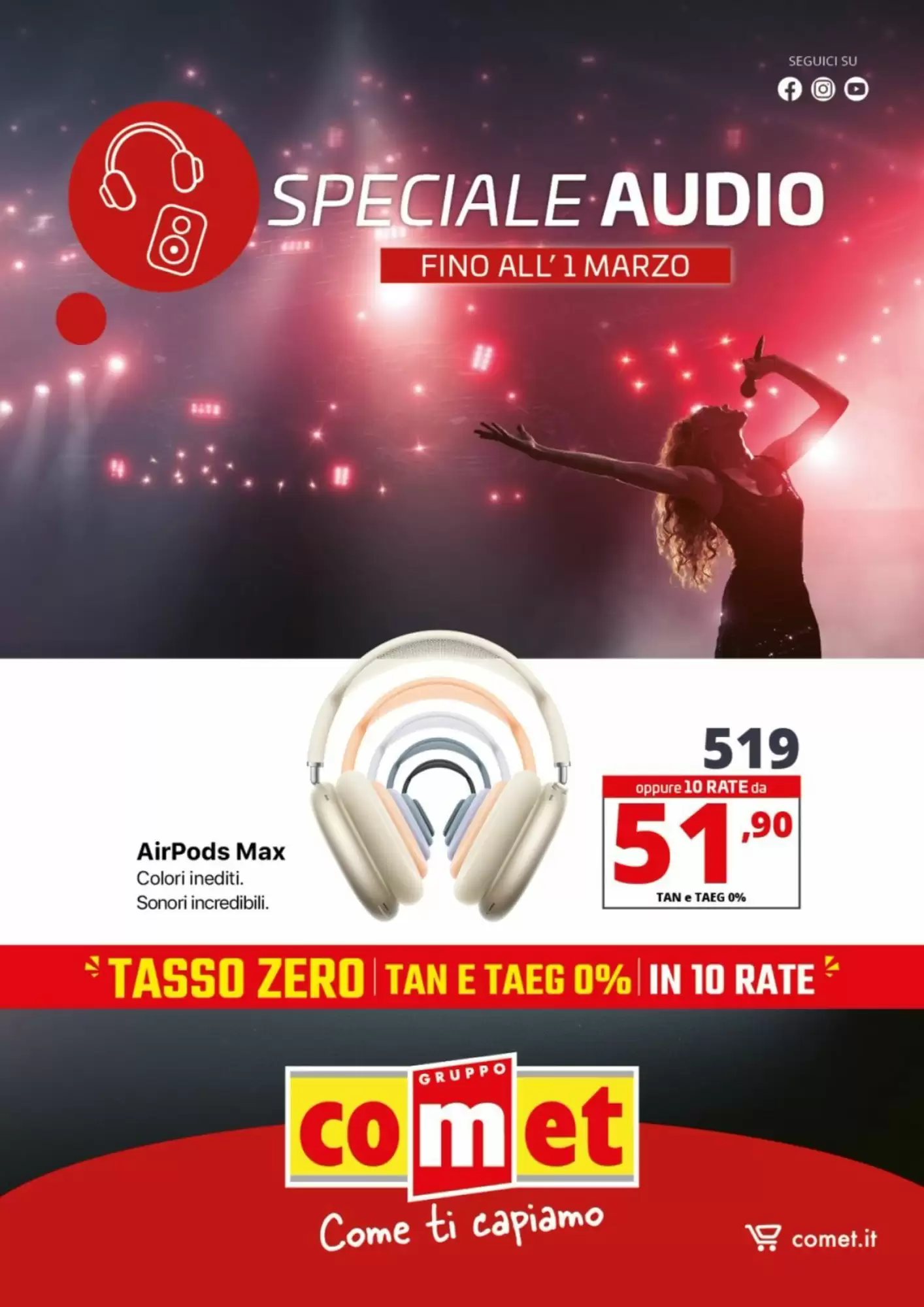 Volantino Comet 20/02/2026 – 01/03/2026