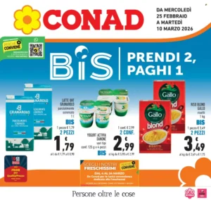 Volantino Conad 25/02/2026 – 10/03/2026