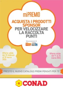 Volantino Conad 25/02/2026 – 24/03/2026