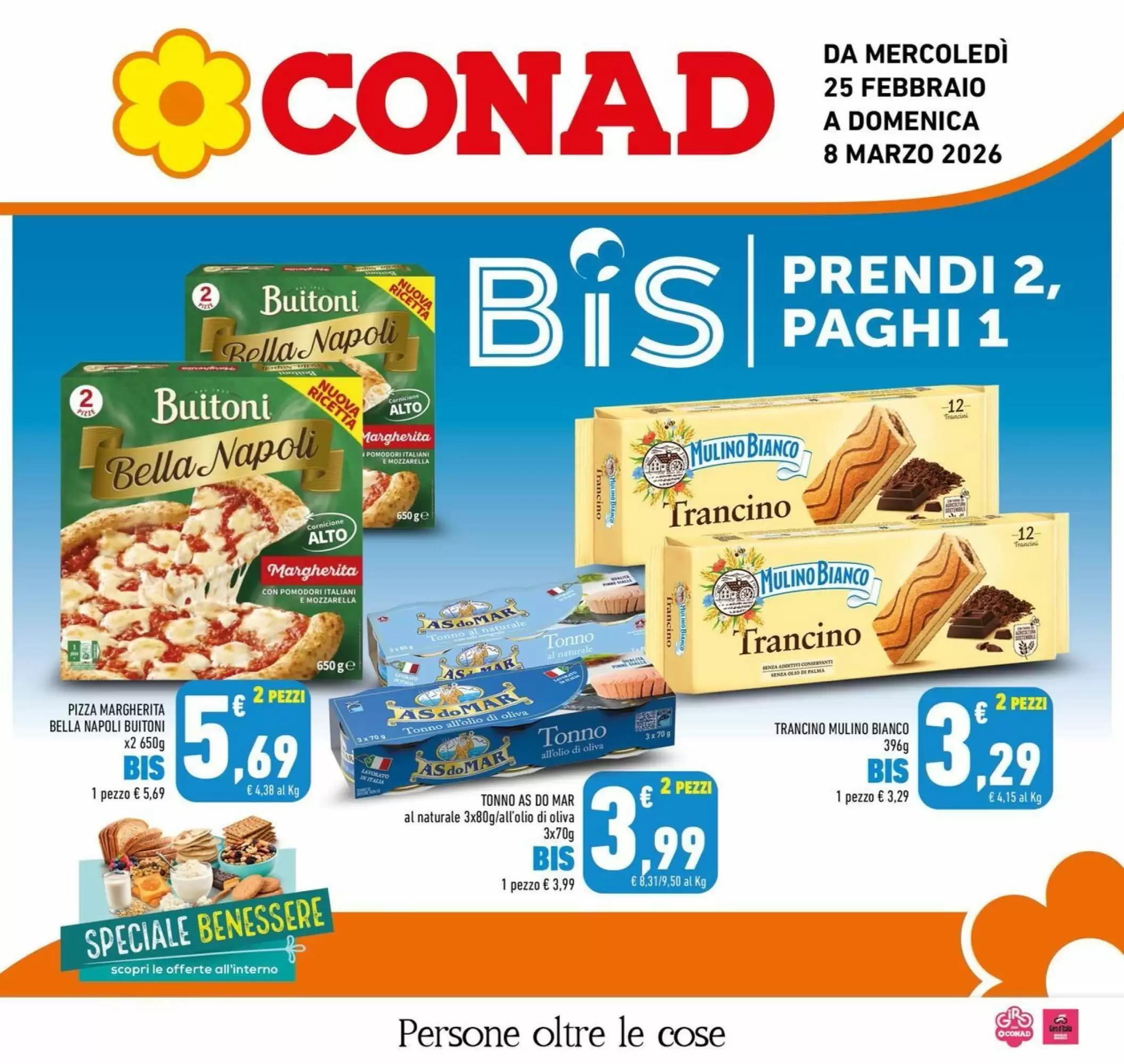 Volantino Conad 25/02/2026 – 08/03/2026