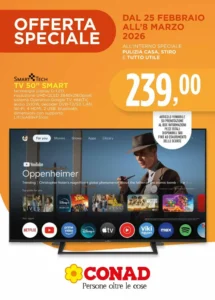 Volantino Conad 25/02/2026 – 08/03/2026