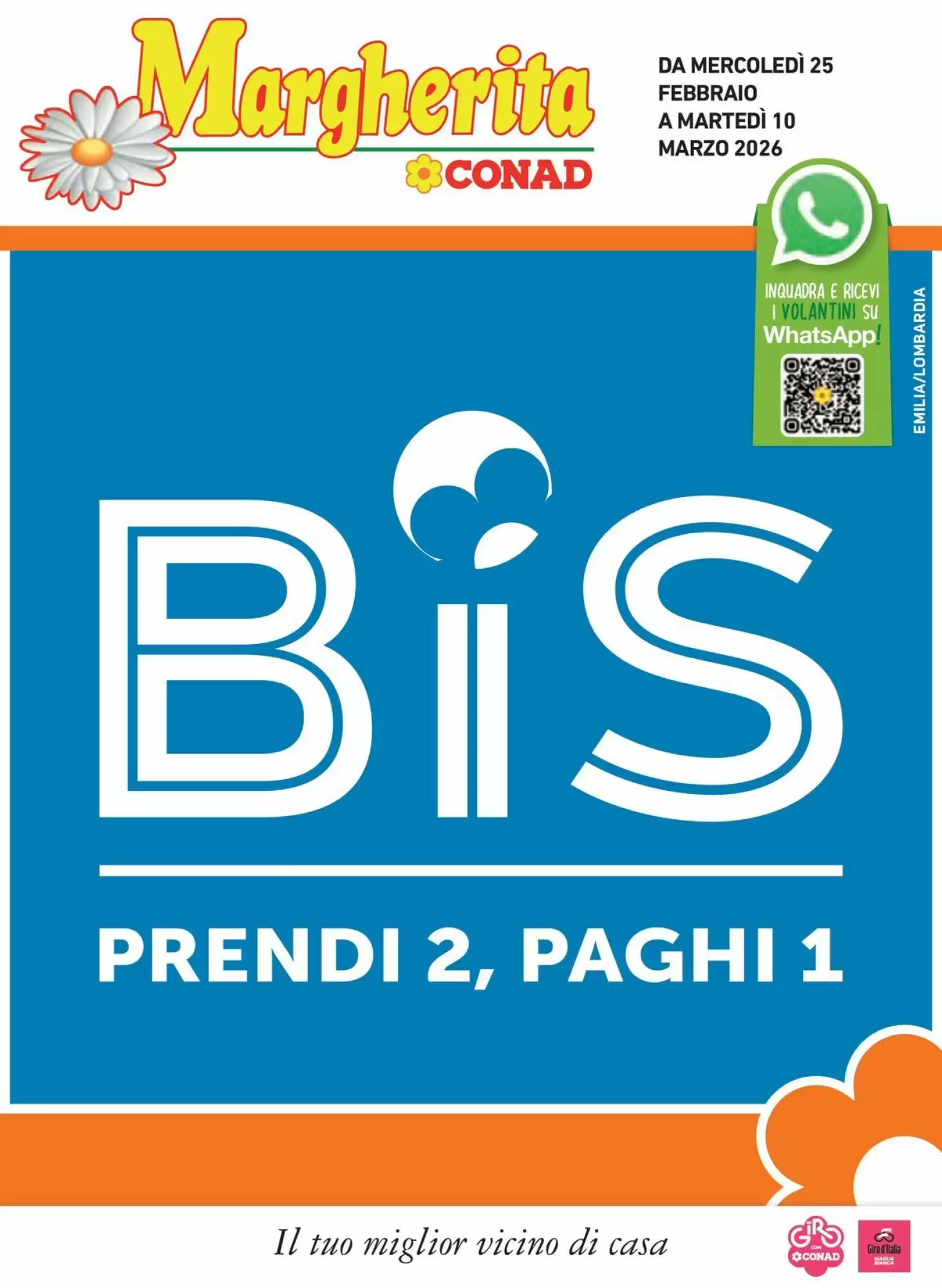 Volantino Conad Margherita 25/02/2026 – 10/03/2026