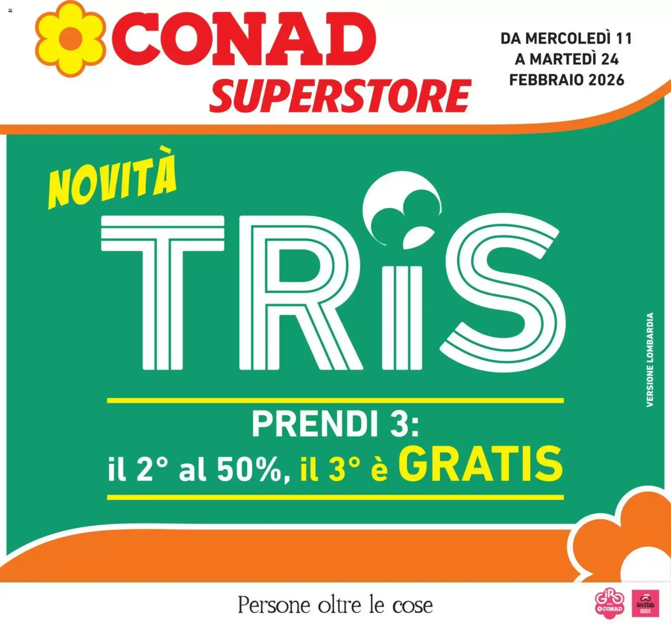 Volantino Conad Superstore 11/02/2026 – 24/02/2026