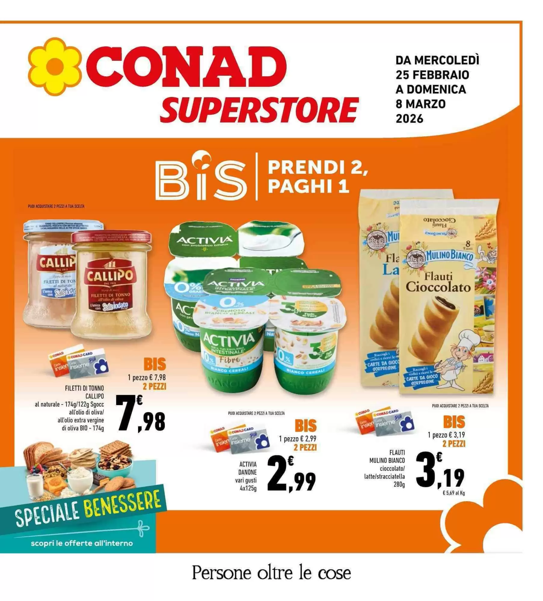 Volantino Conad Superstore 25/02/2026 – 08/03/2026