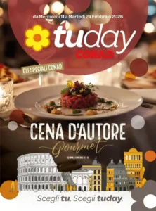 Volantino Conad Tuday 11/02/2026 – 24/02/2026