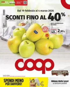 Volantino Coop 19/02/2026 – 04/03/2026