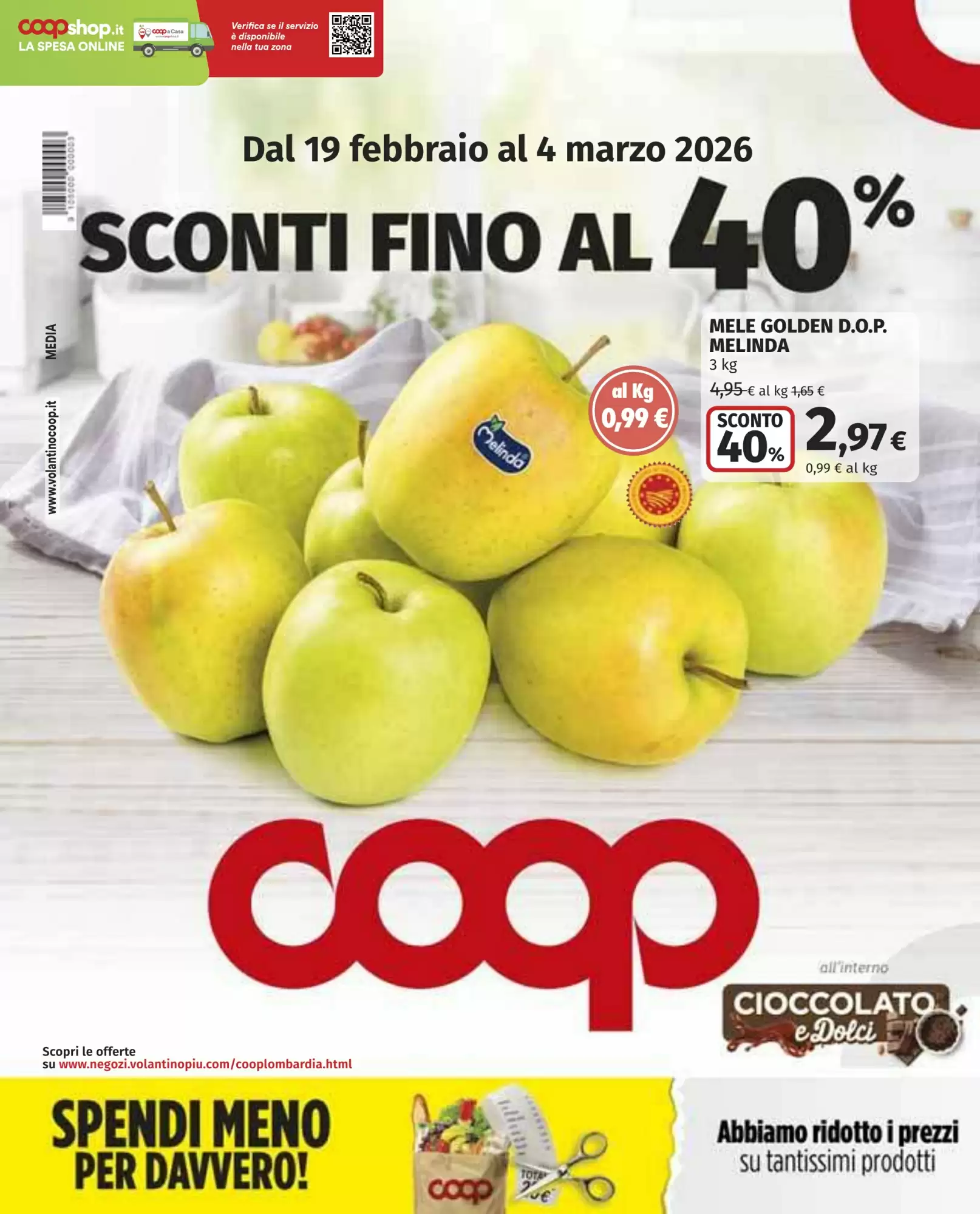 Volantino Coop 19/02/2026 – 04/03/2026