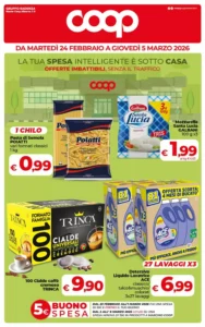 Volantino Coop 24/02/2026 – 05/03/2026