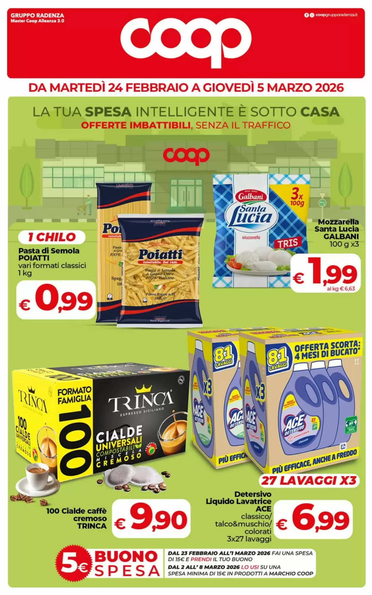 Volantino Coop 24/02/2026 – 05/03/2026