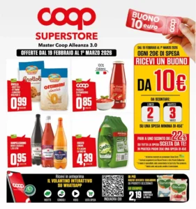 Volantino Coop Master Alleanza 3.0 22/02/2026 – 01/03/2026