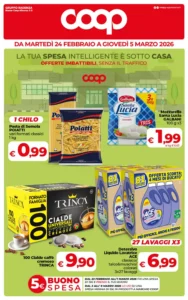 Volantino Coop Radenza 24/02/2026 – 05/03/2026