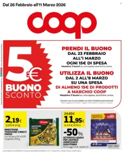 Volantino Coop Reno 26/02/2026 – 11/03/2026