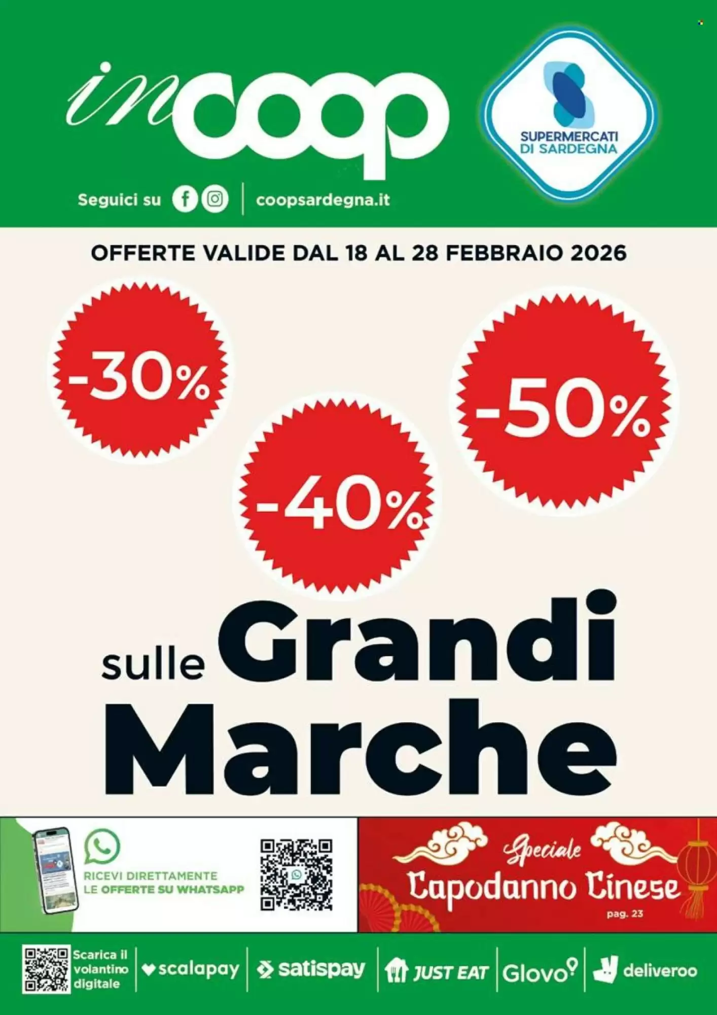 Volantino Coop Sardegna 18/02/2026 – 28/02/2026