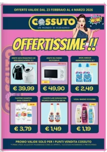 Volantino Cossuto 23/02/2026 – 04/03/2026