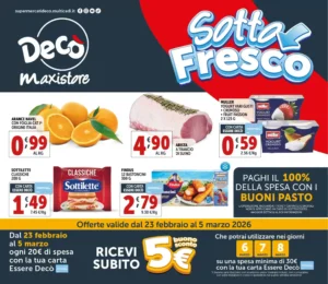 Volantino Deco Maxistore 23/02/2026 – 05/03/2026