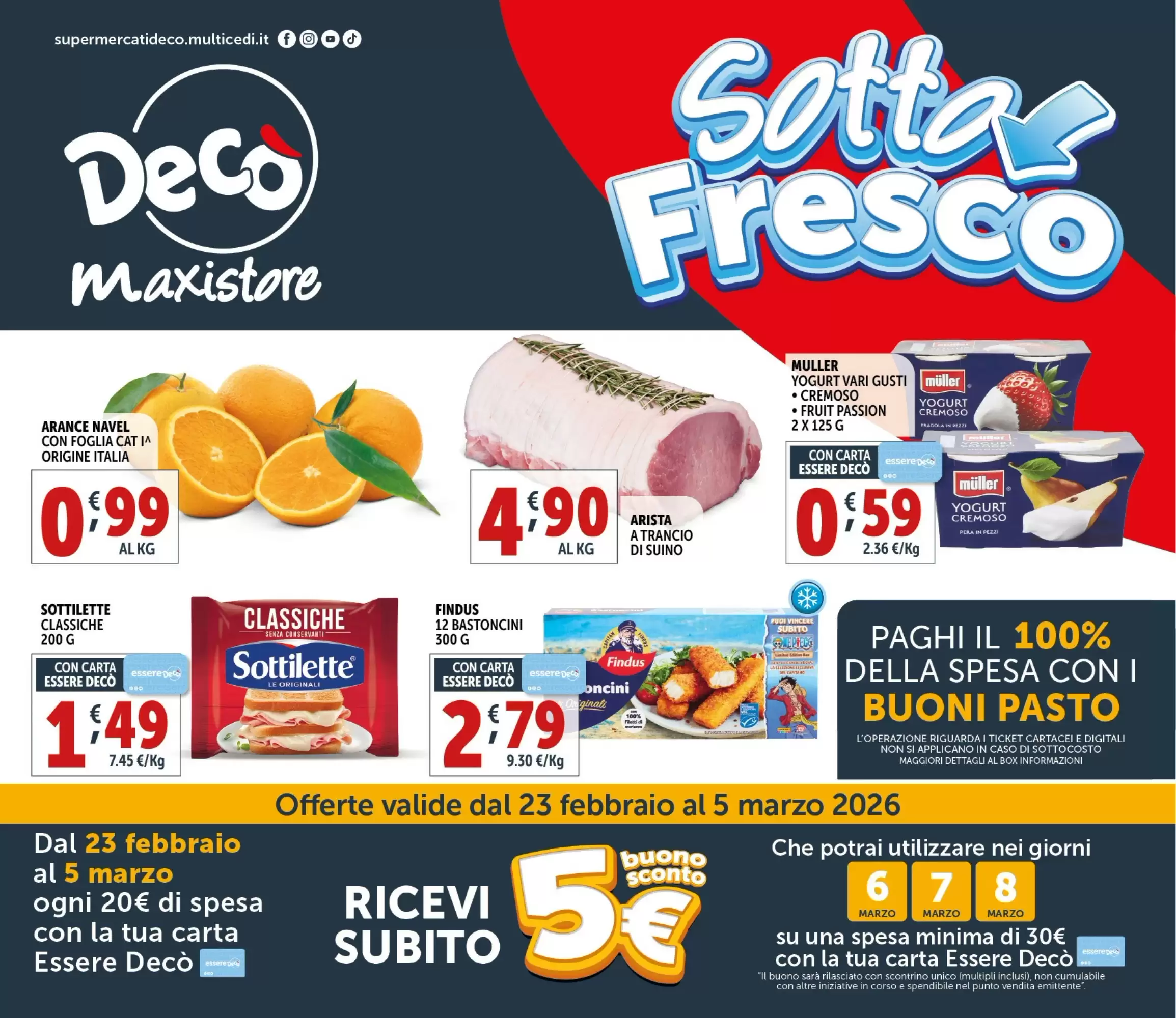 Volantino Deco Maxistore 23/02/2026 – 05/03/2026