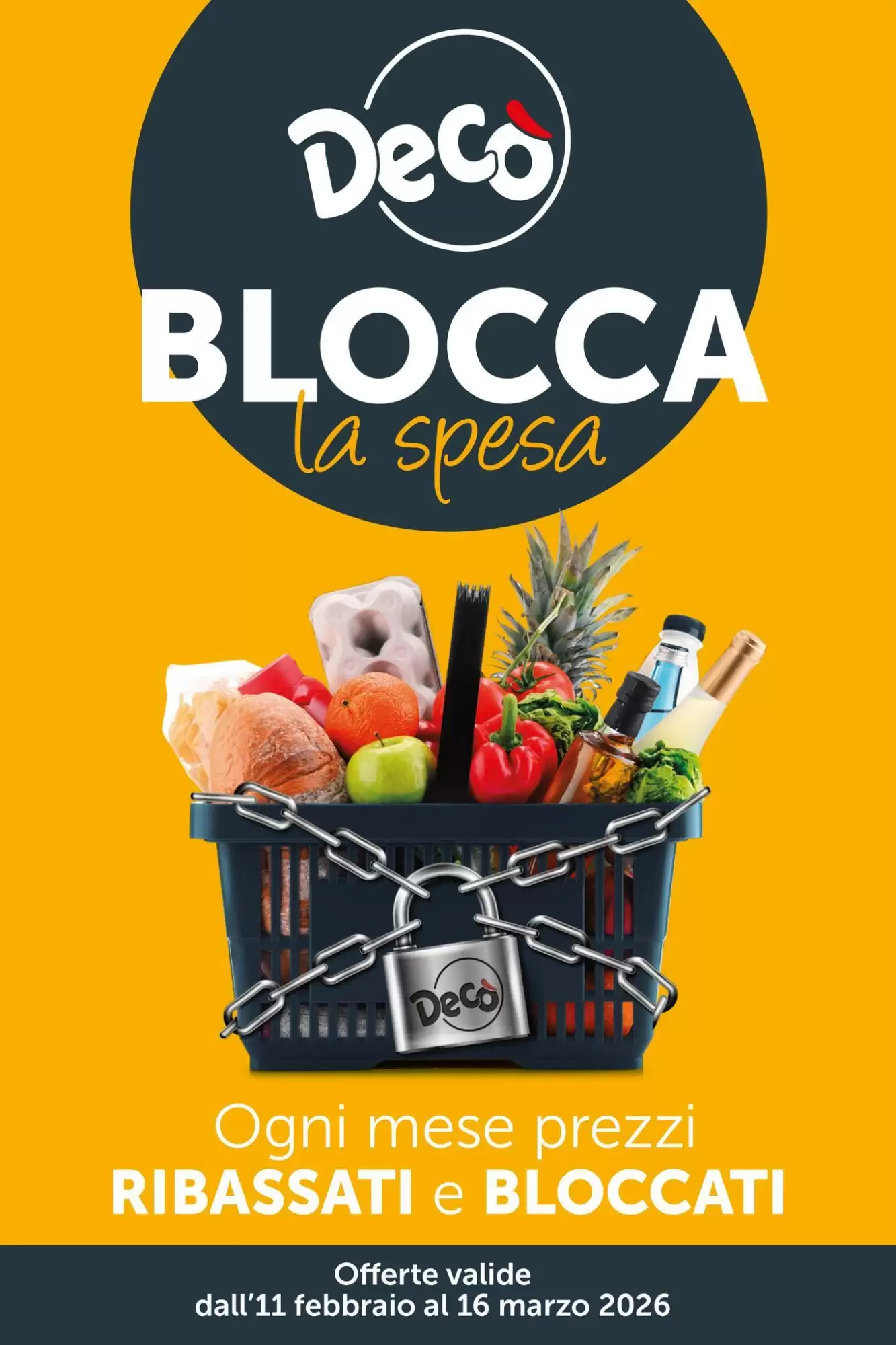 Volantino Deco Supermercati 20/02/2026 – 16/03/2026