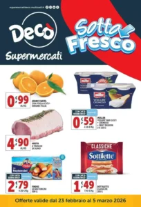 Volantino Deco Supermercati 23/02/2026 – 05/03/2026