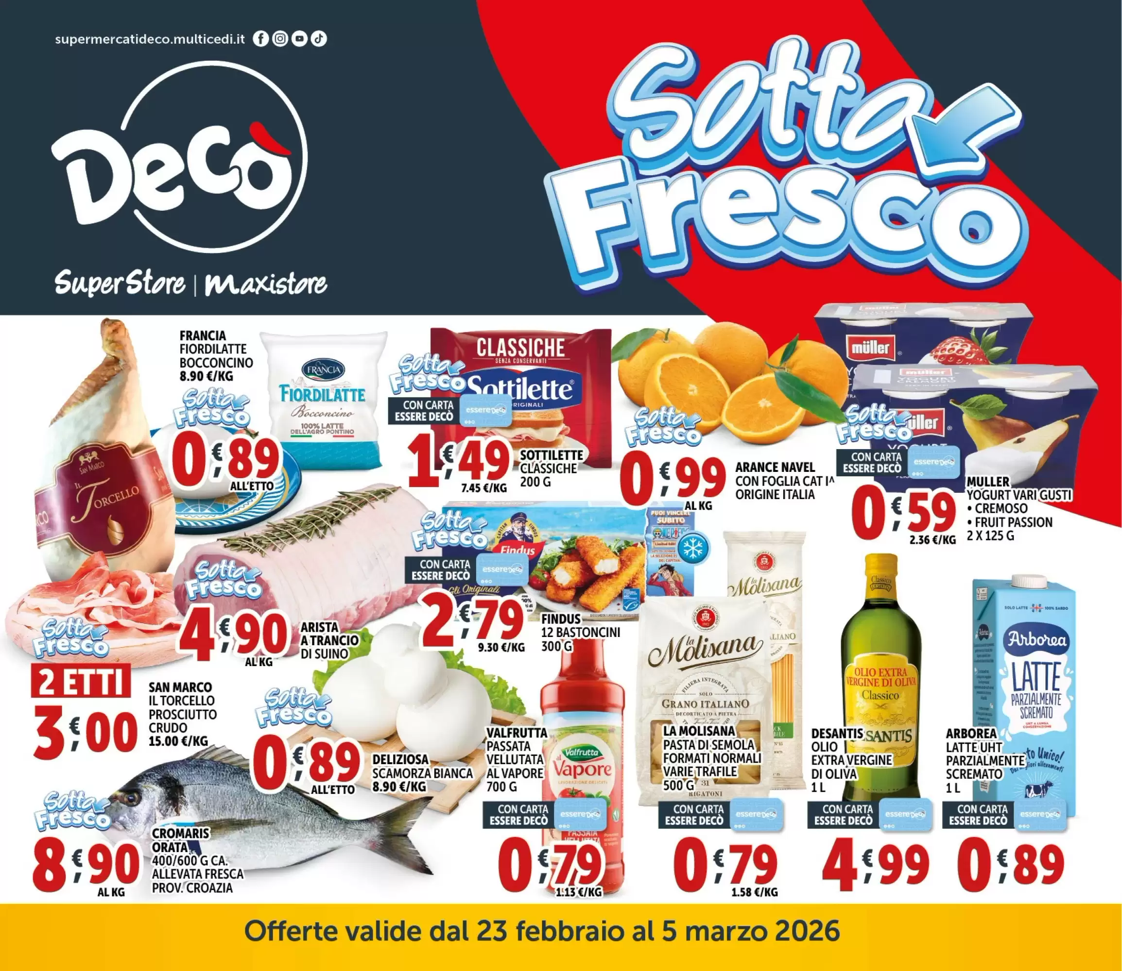Volantino Deco Superstore 23/02/2026 – 05/03/2026