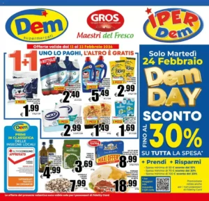 Volantino DEM 13/02/2026 – 24/02/2026