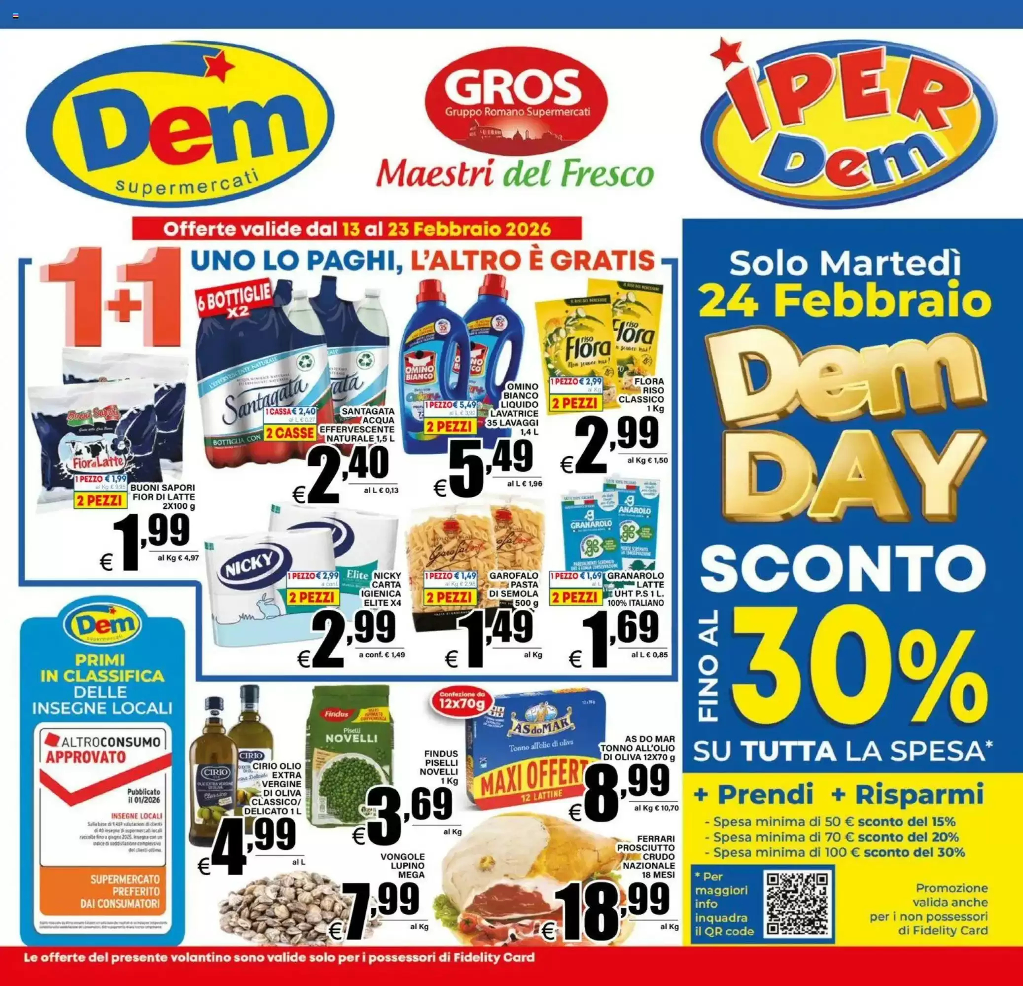 Volantino DEM 13/02/2026 – 24/02/2026