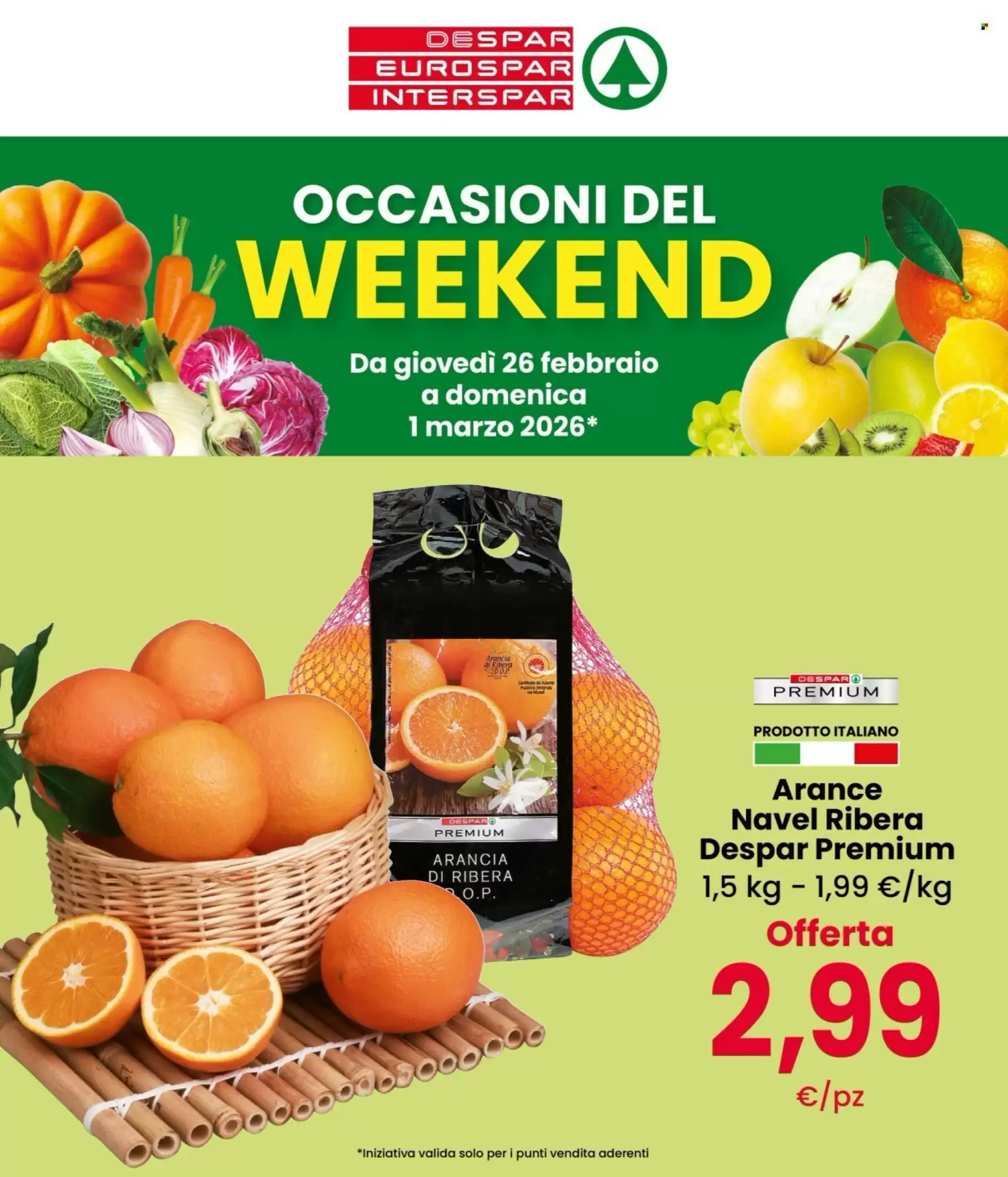 Volantino Despar 26/02/2026 – 01/03/2026