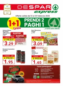 Volantino DeSpar Express 12/02/2026 – 25/02/2026