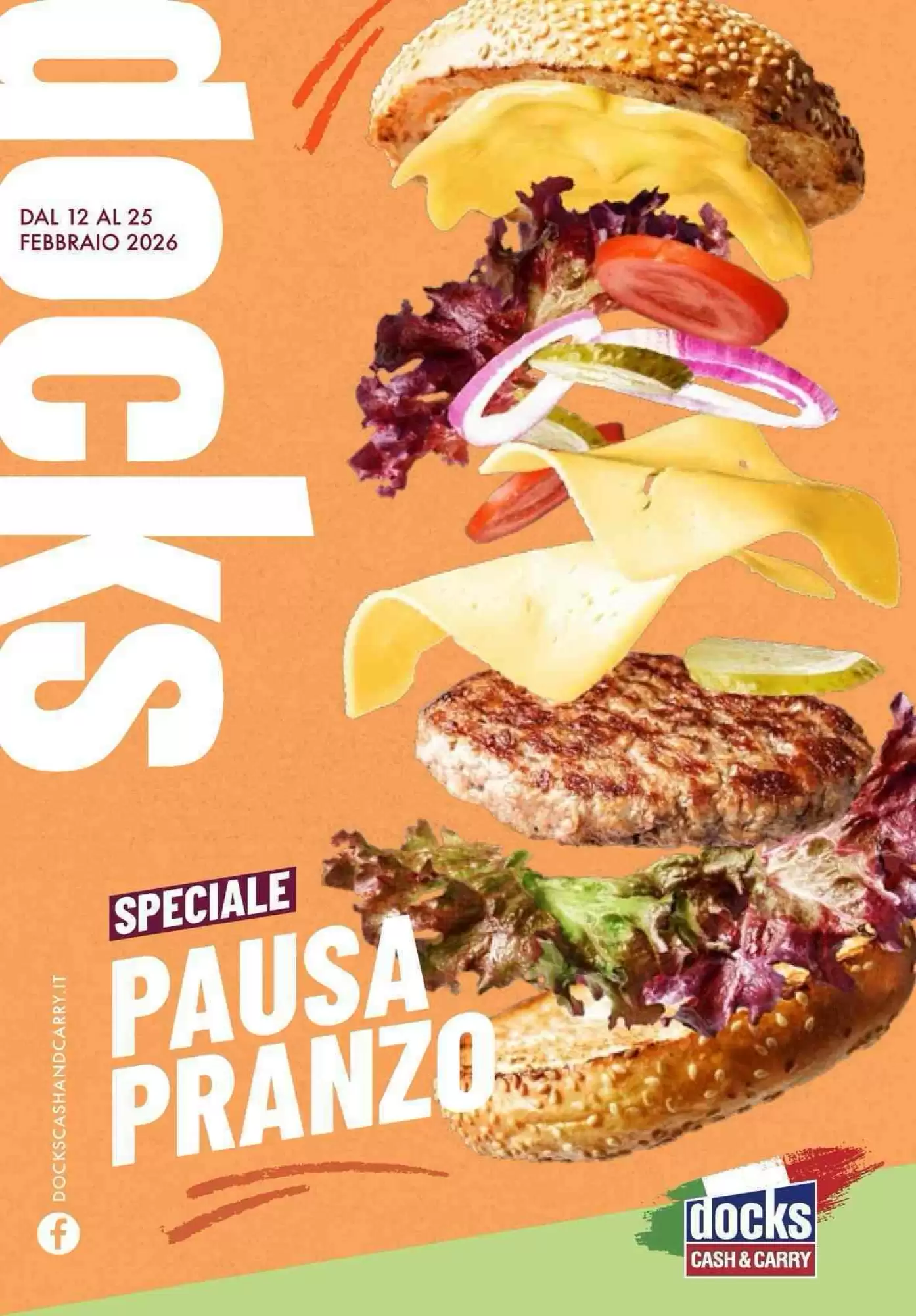 Volantino Docks Cash&Carry 12/02/2026 – 25/02/2026
