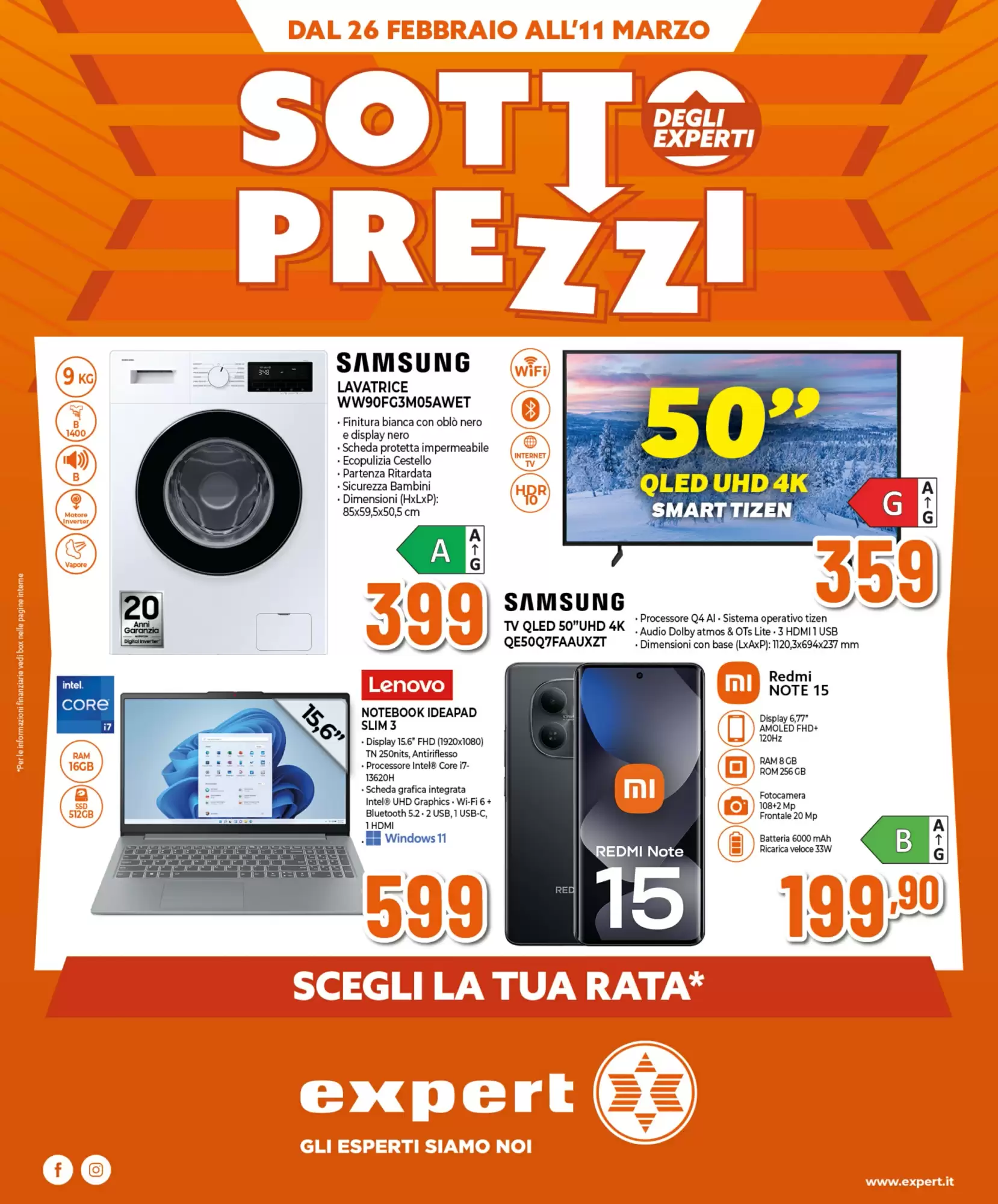 Volantino Domex Expert 26/02/2026 – 11/03/2026