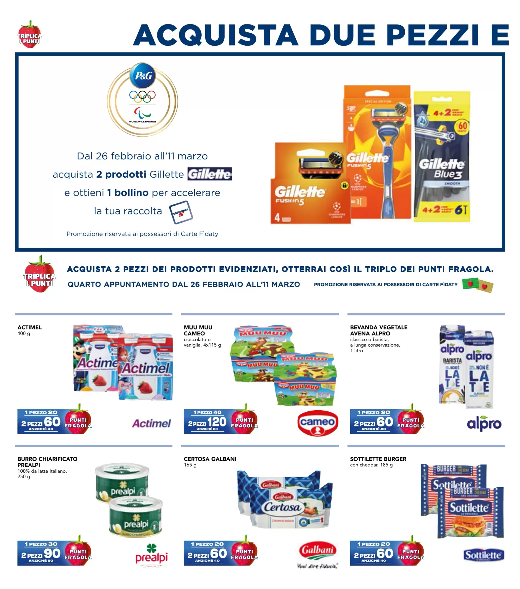 Volantino Esselunga 26/02/2026 – 11/03/2026