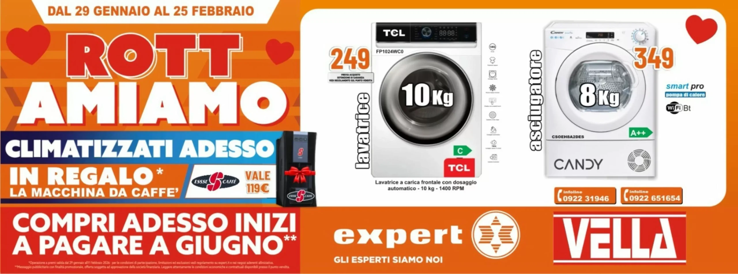 Volantino Expert Vella 03/02/2026 – 25/02/2026