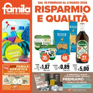 Volantino Famila 19/02/2026 – 04/03/2026