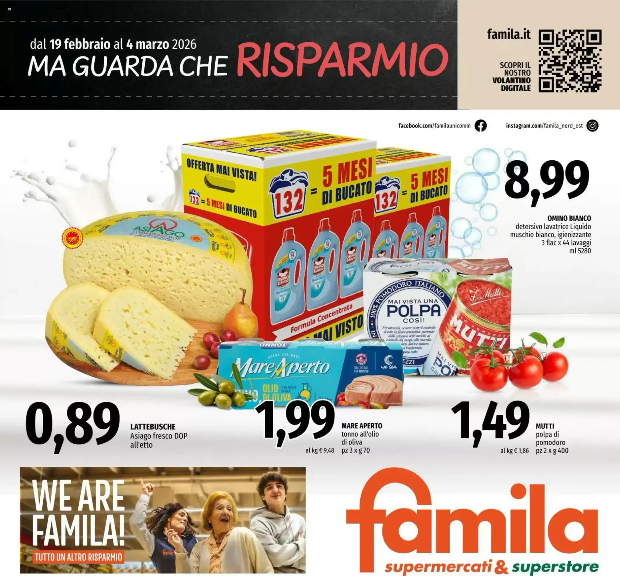 Volantino Famila 19/02/2026 – 04/03/2026