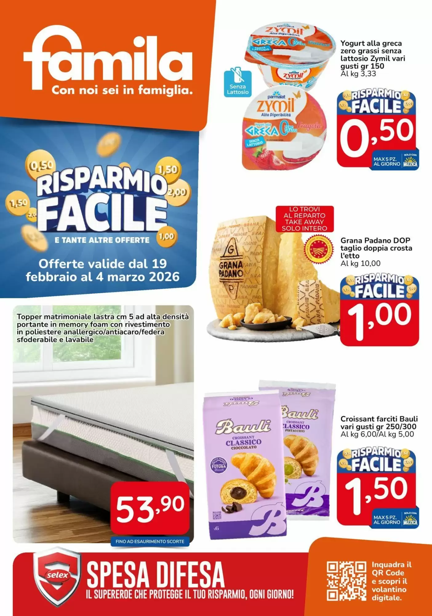 Volantino Famila Market 19/02/2026 – 04/03/2026