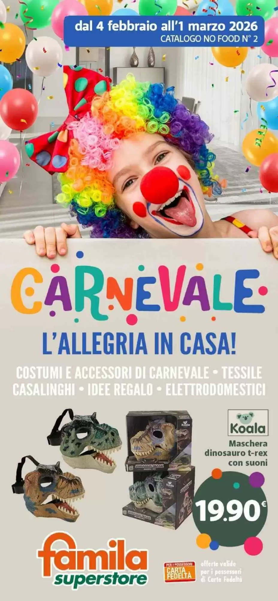 Volantino Famila Superstore 04/02/2026 – 01/03/2026
